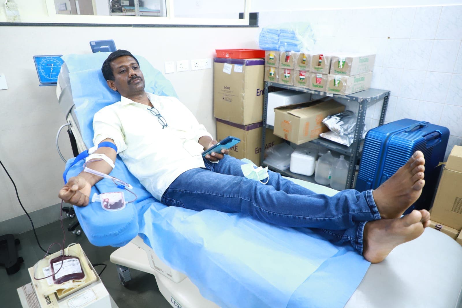 രക്തദാനവുമായി സിഒഎ