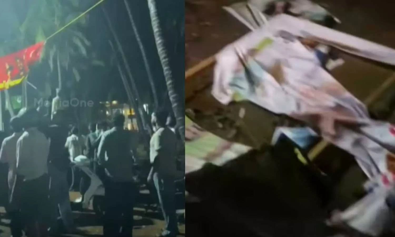 സന്ദീപ് വാര്യരുടെ റോഡ് ഷോക്കിടെ സംഘർഷം; യുഡിഎഫ് പ്രവർത്തകർക്ക് പരിക്ക്