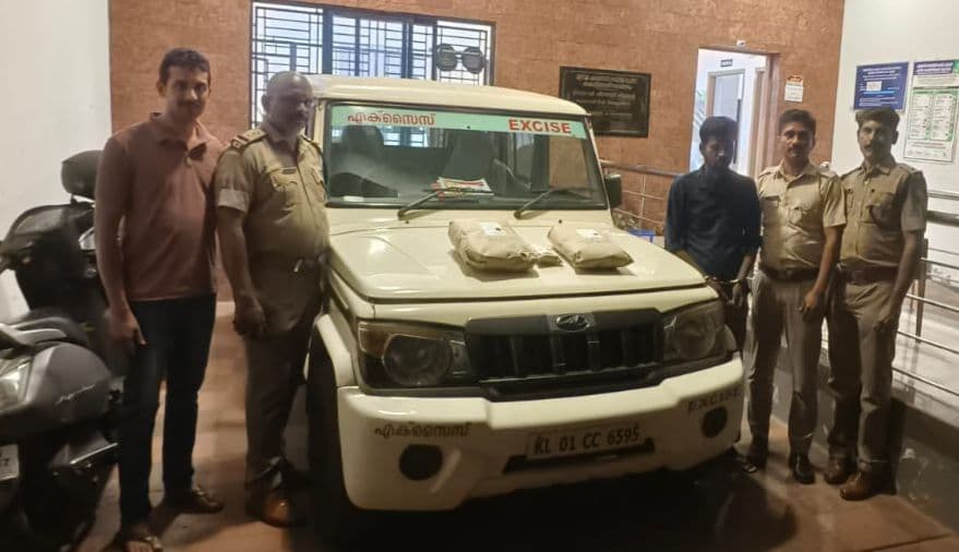 കഞ്ചാവുമായി ബീഹാർ സ്വദേശി അറസ്റ്റിൽ