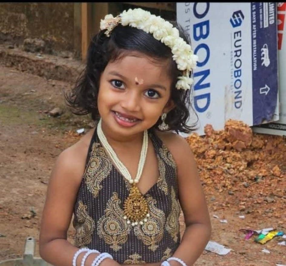 വാഹനാപകടത്തിൽ പരിക്കേറ്റു ചികിത്സയിലായിരുന്ന 5 വയസുകാരി മരിച്ചു