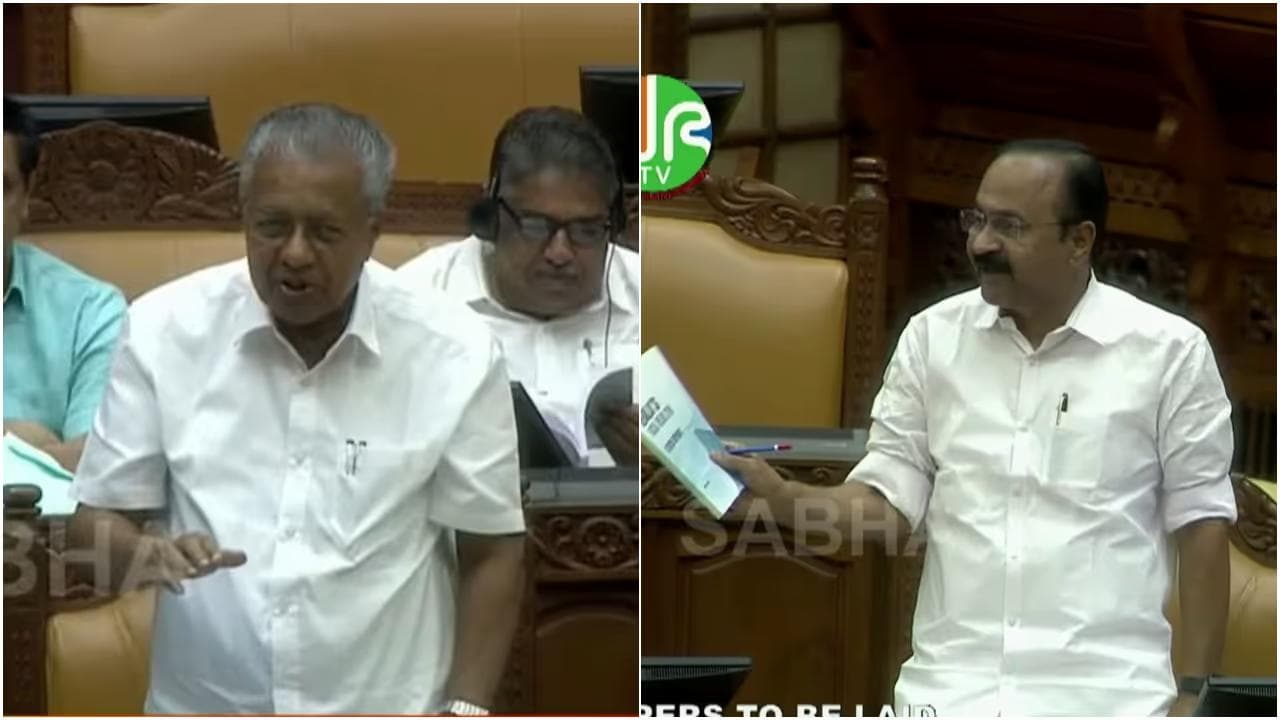 സഭയിൽ മുഖ്യമന്ത്രിയും പ്രതിപക്ഷനേതാവും തമ്മിൽ പോര്