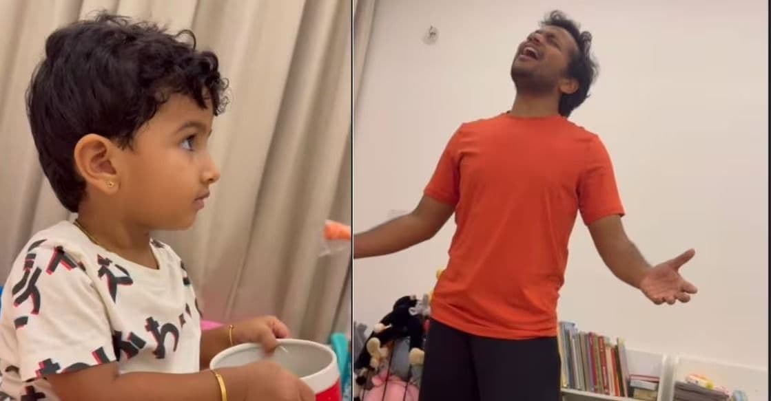 ‘ഹാപ്പി ബെർത്ത് ഡേ അപ്പാ, ഇനി പാടരുത്’; ചിരിയും ട്രോളുമായി ബേസിലിന് പിറന്നാൾ ആശംസ